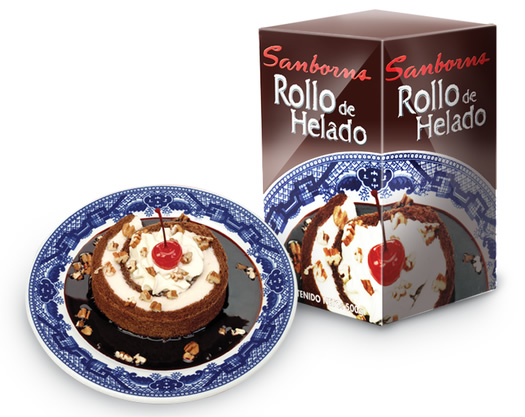 rollo de helado Sanborns